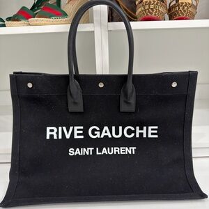 Saint Laurent Black Interior Tote